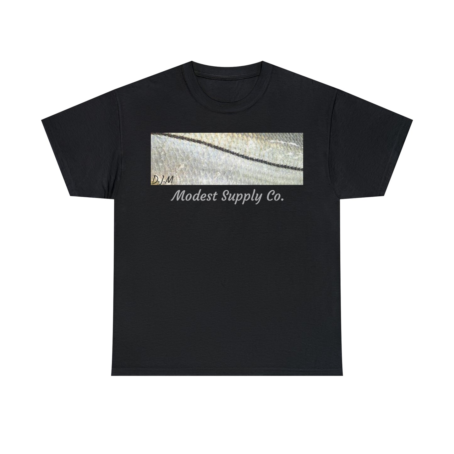 Snook Stripe Logo Tee