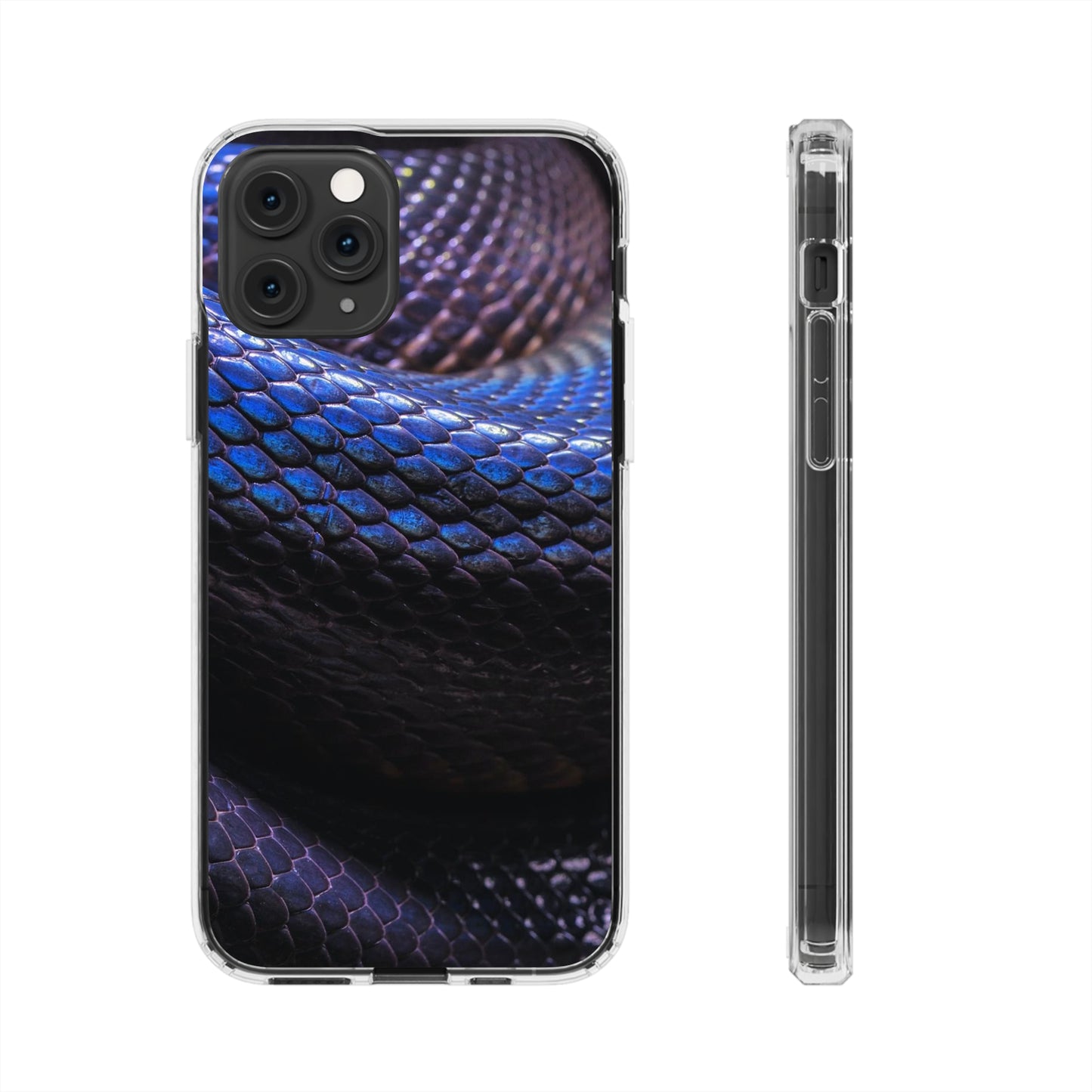 Black Snake Skin Phone Cases