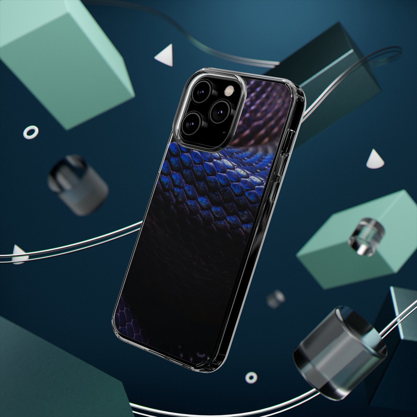 Black Snake Skin Phone Cases