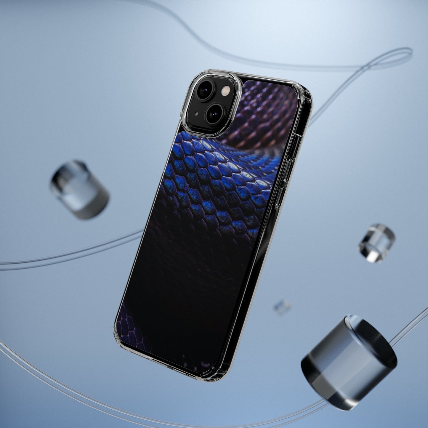 Black Snake Skin Phone Cases