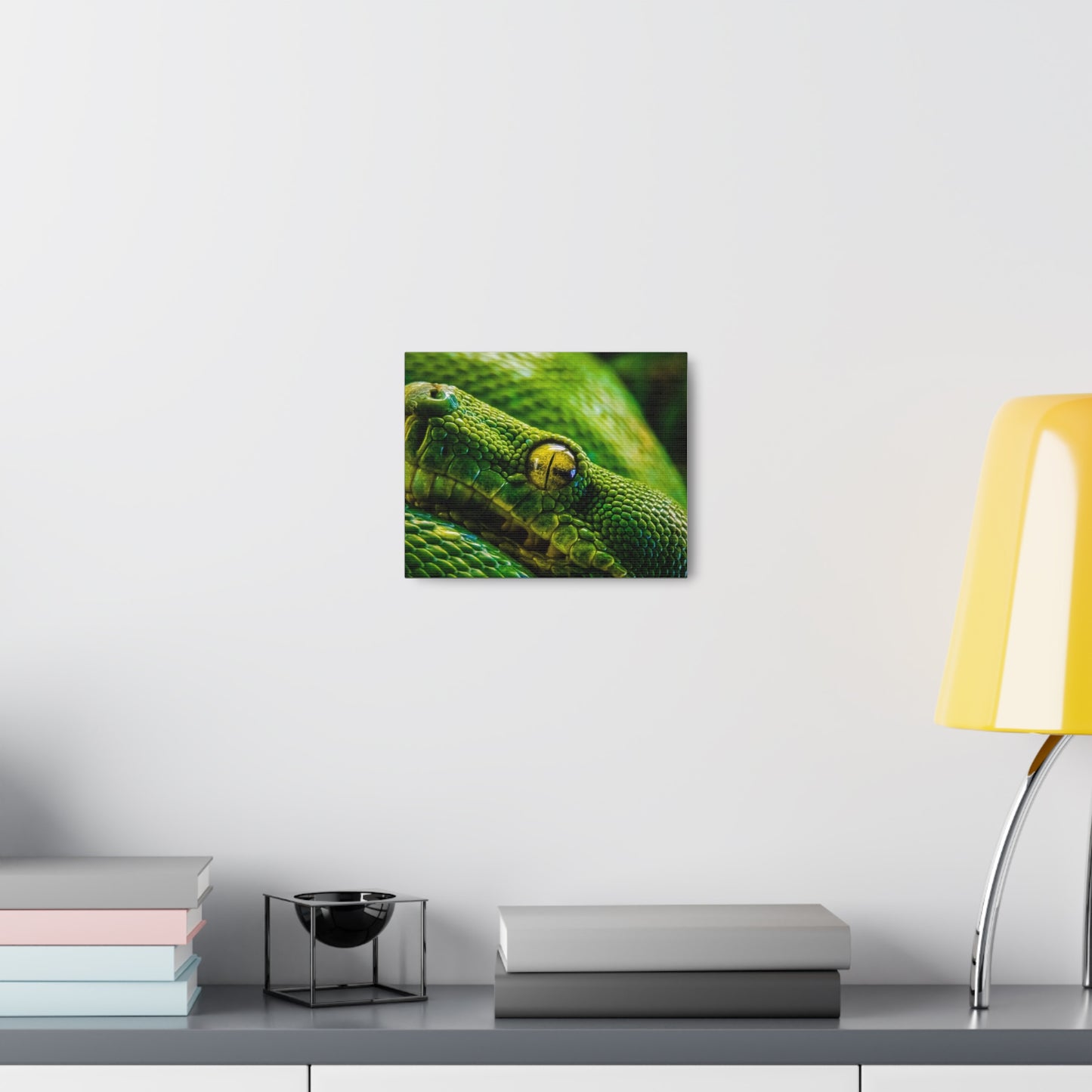 Green Snake Canvas