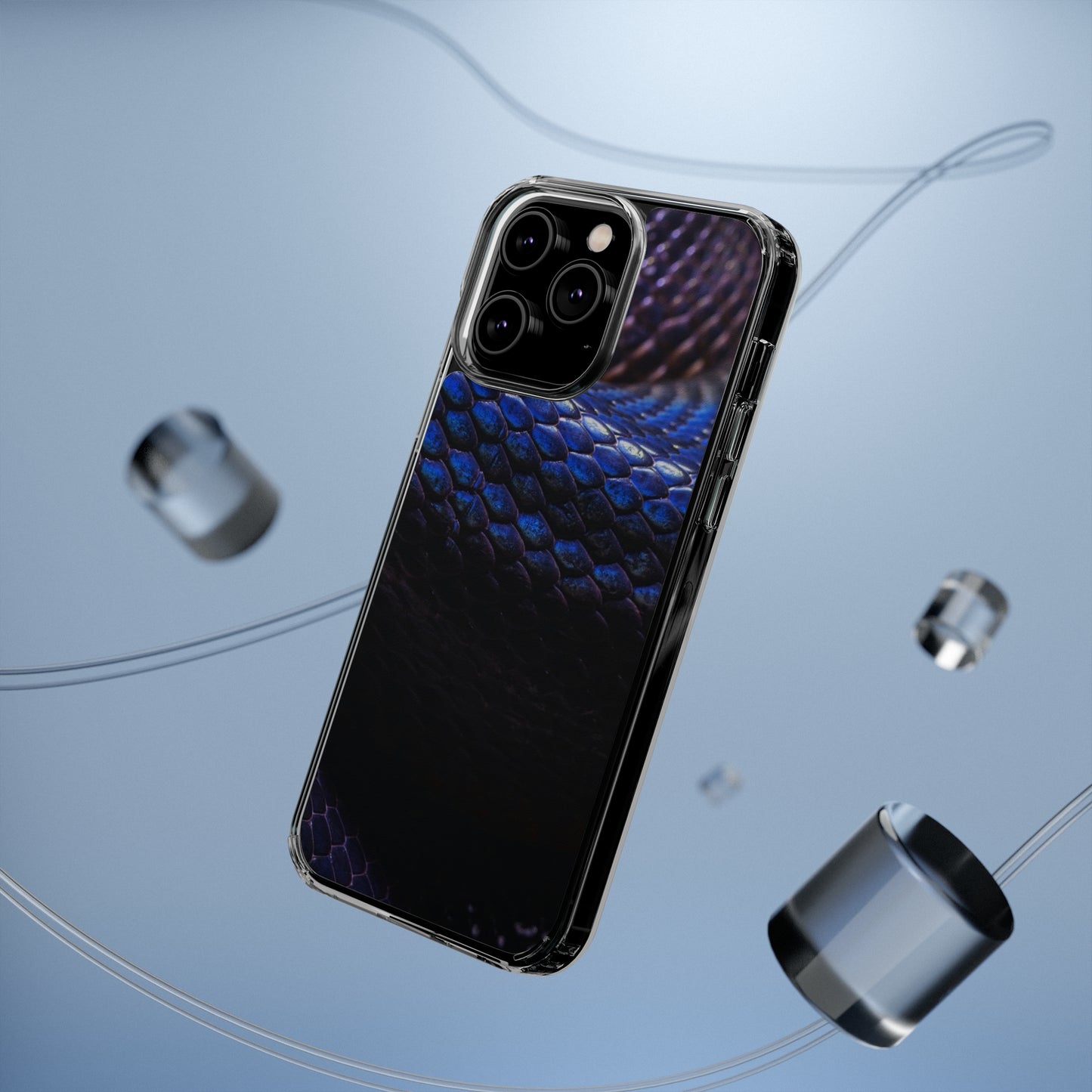 Black Snake Skin Phone Cases