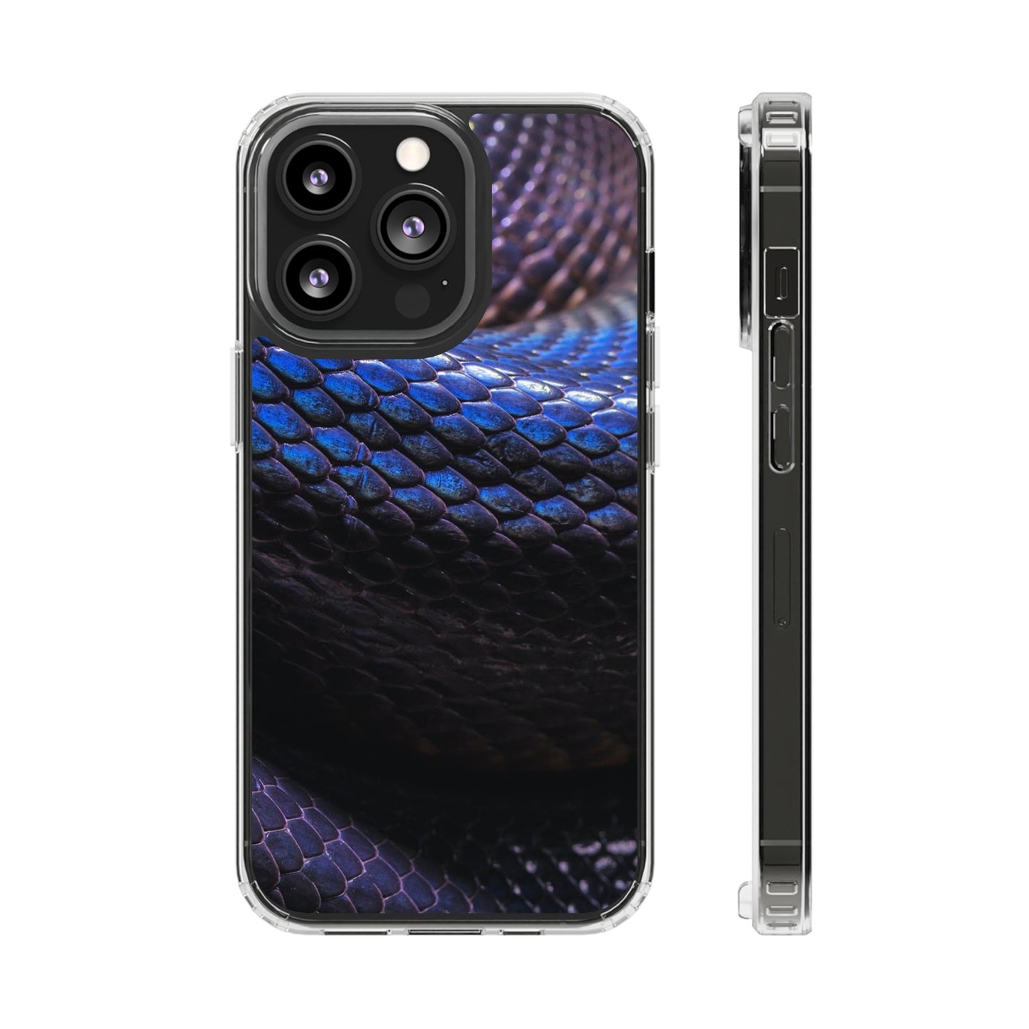 Black Snake Skin Phone Cases