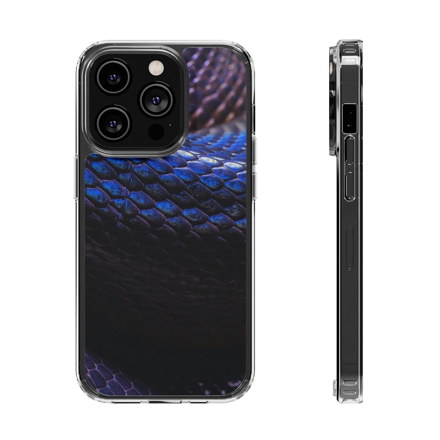 Black Snake Skin Phone Cases