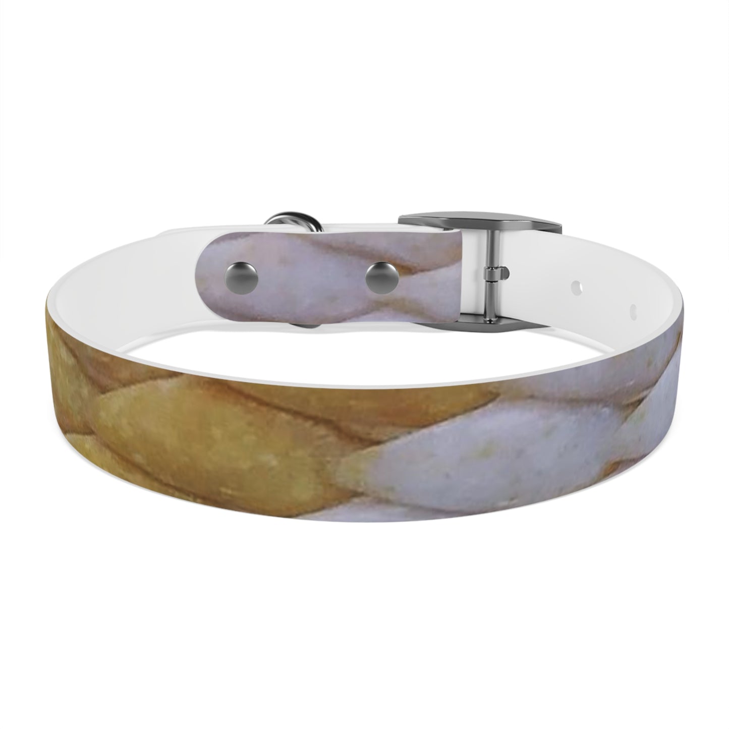 Yellow Snake Skin Collar