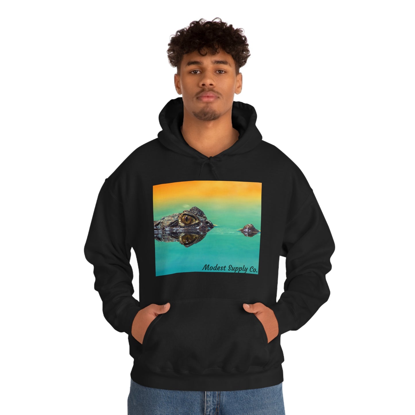 Sunrise Gator Hoodie