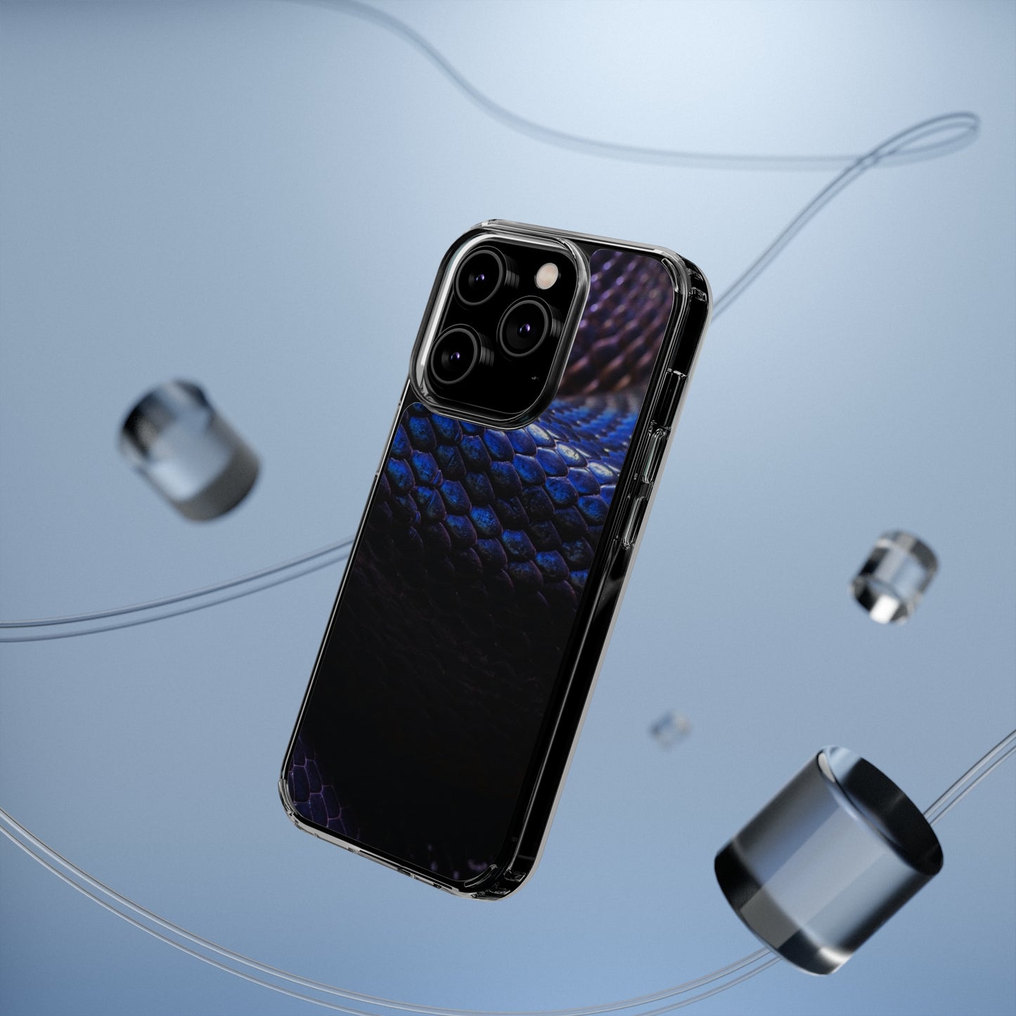 Black Snake Skin Phone Cases