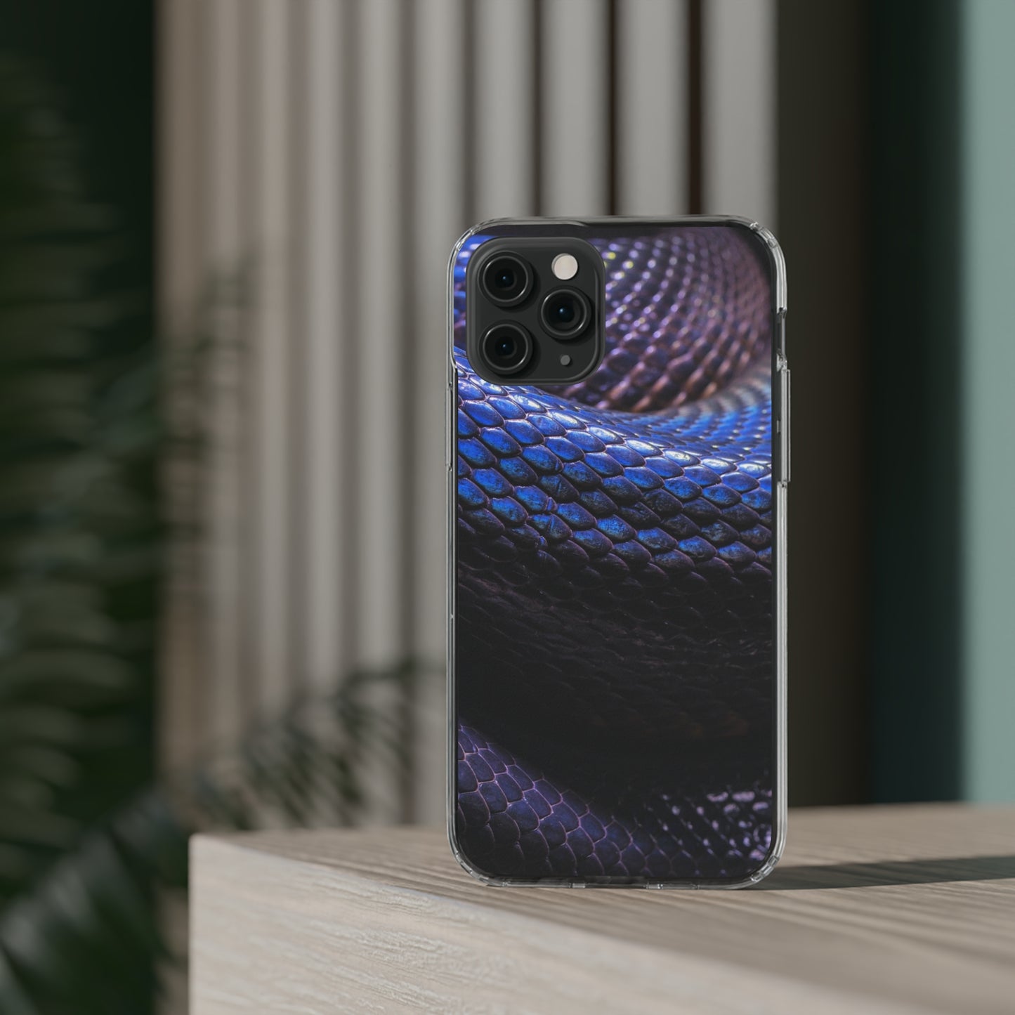 Black Snake Skin Phone Cases