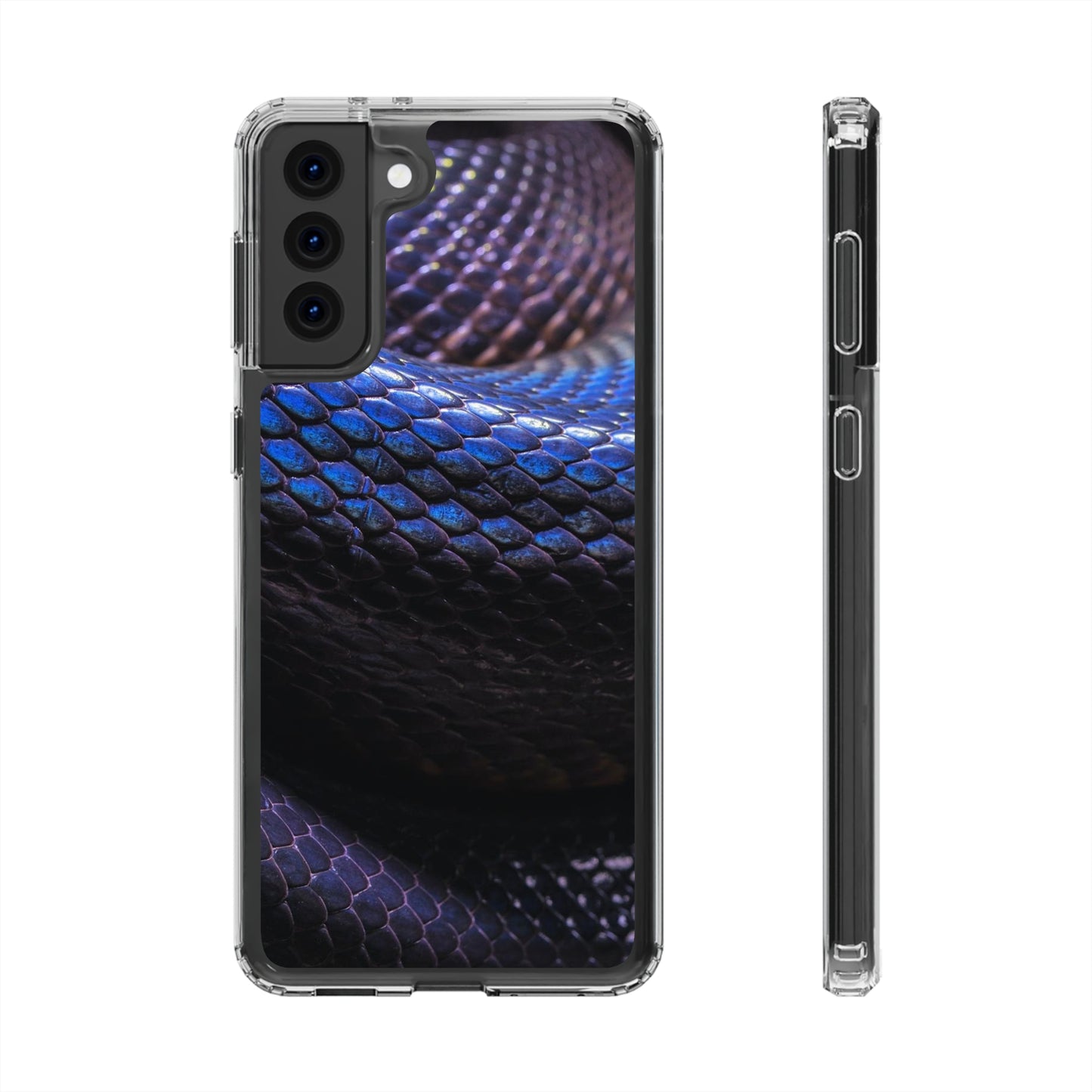 Black Snake Skin Phone Cases