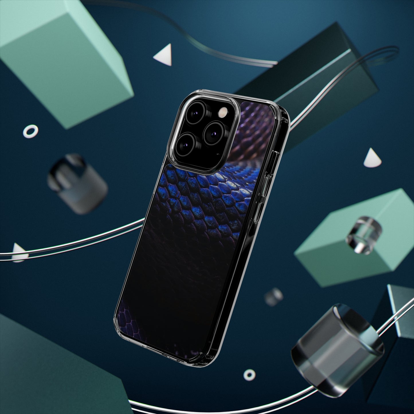 Black Snake Skin Phone Cases