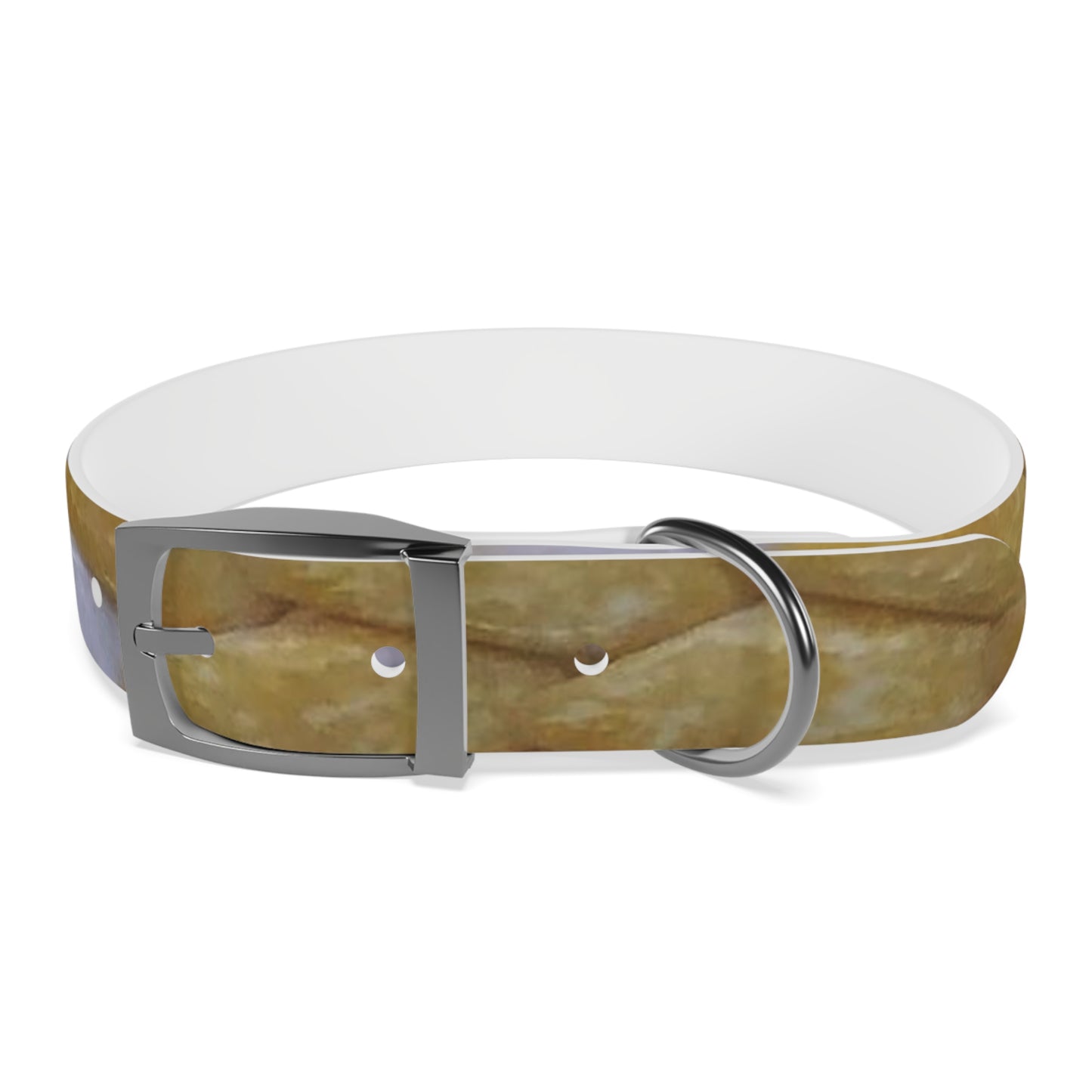 Yellow Snake Skin Collar