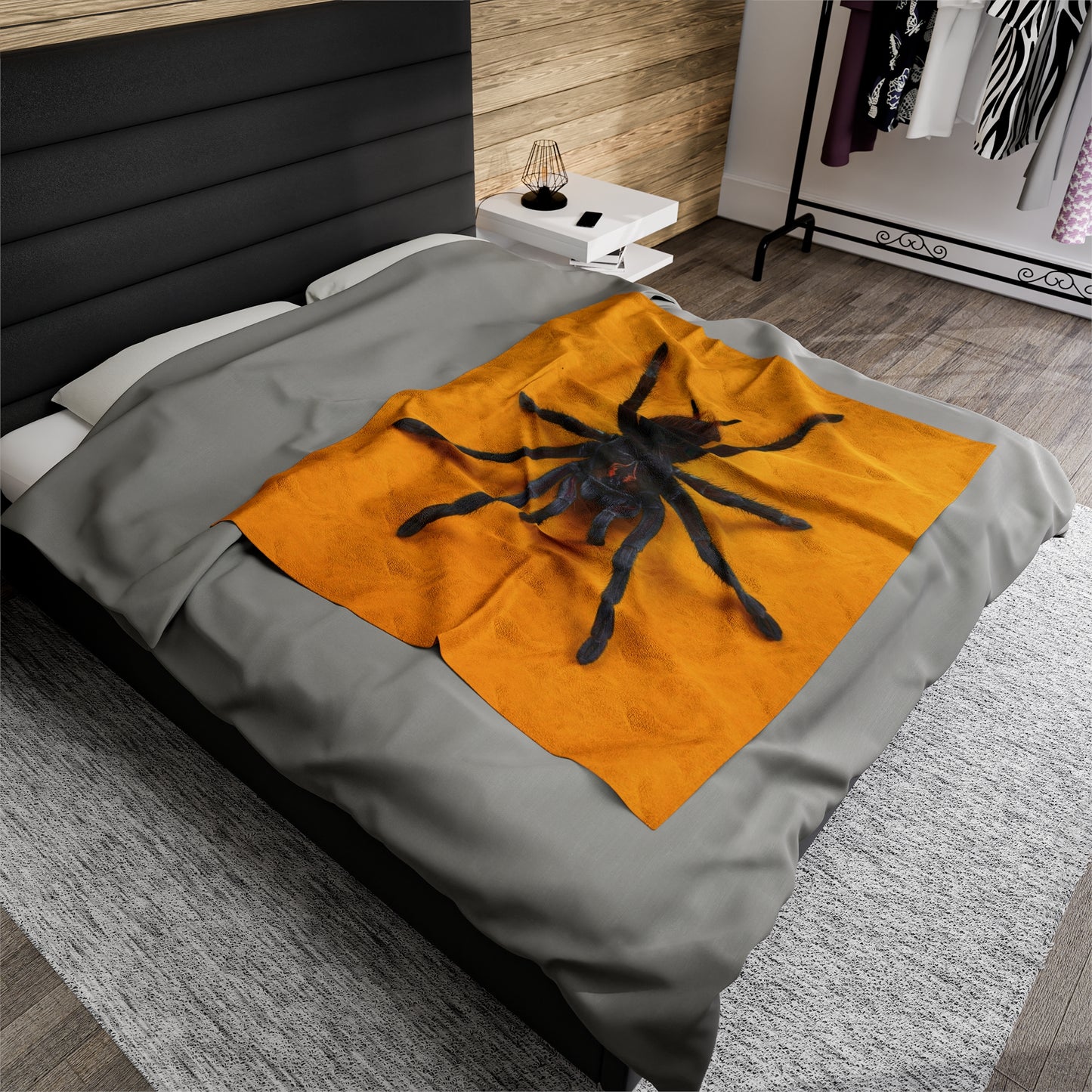 Tarantula Plush Blanket