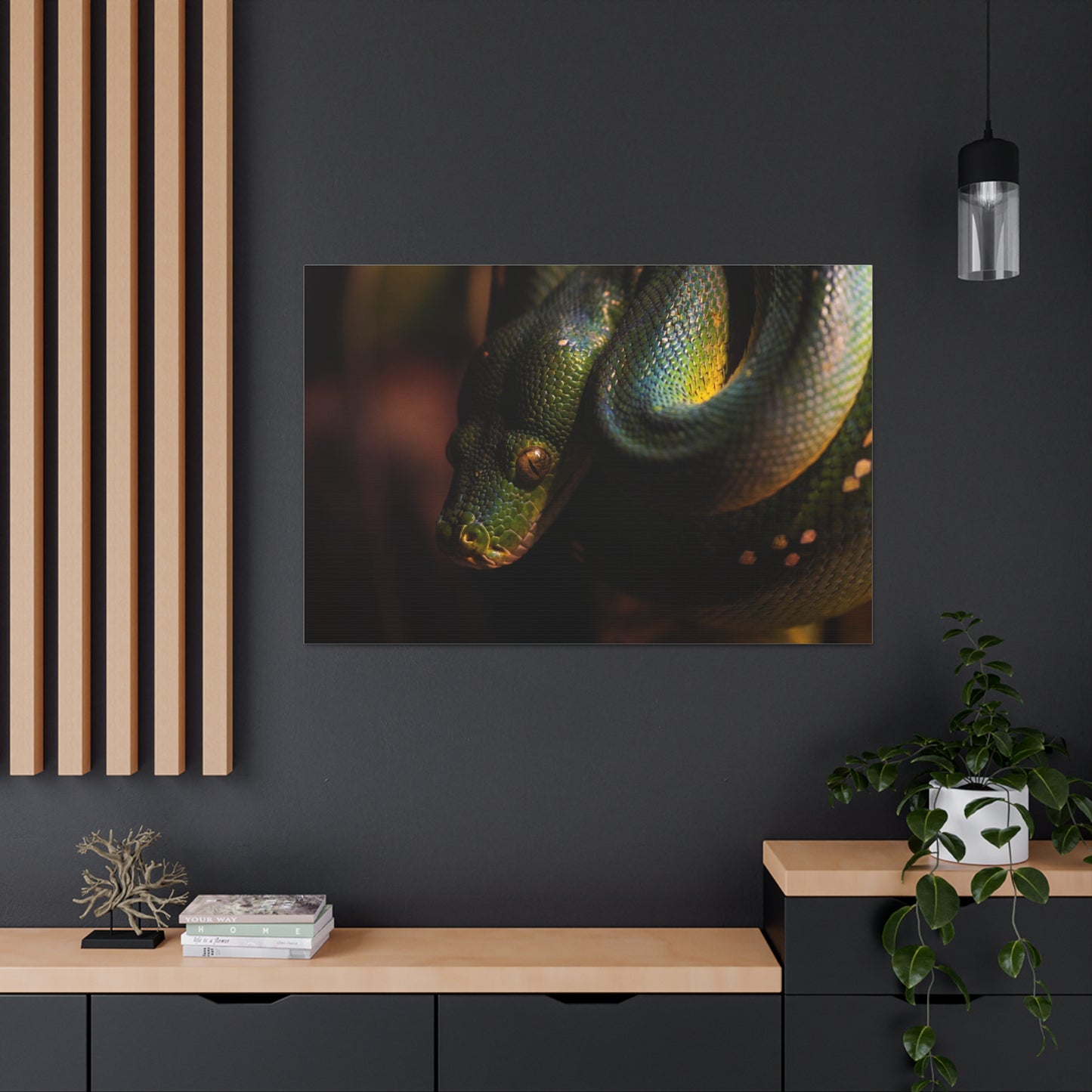 Snake #2 Canvas