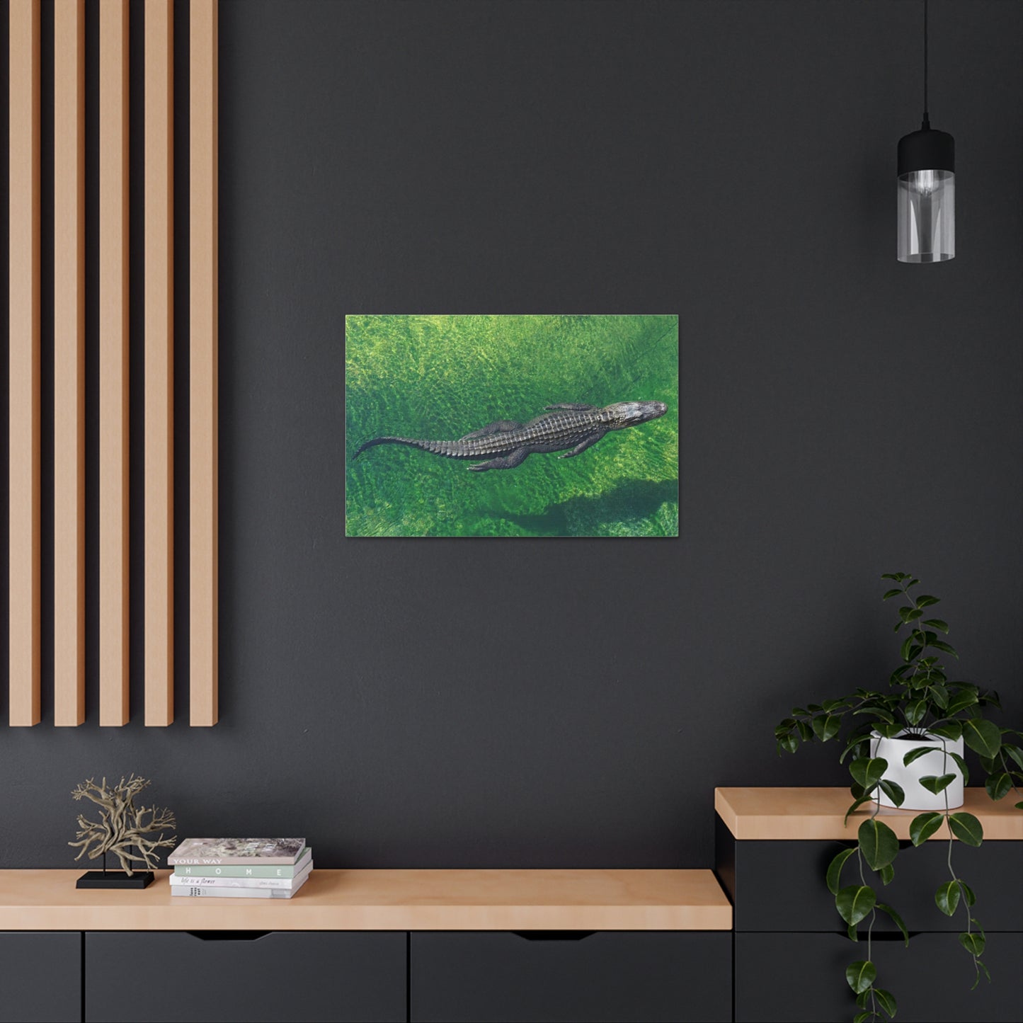 Alligator Canvas